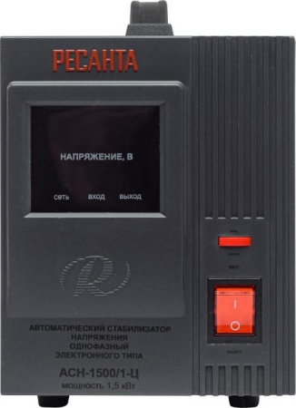 Стабилизатор АСН-10000/1-Ц, 10kW, элек. Ресанта